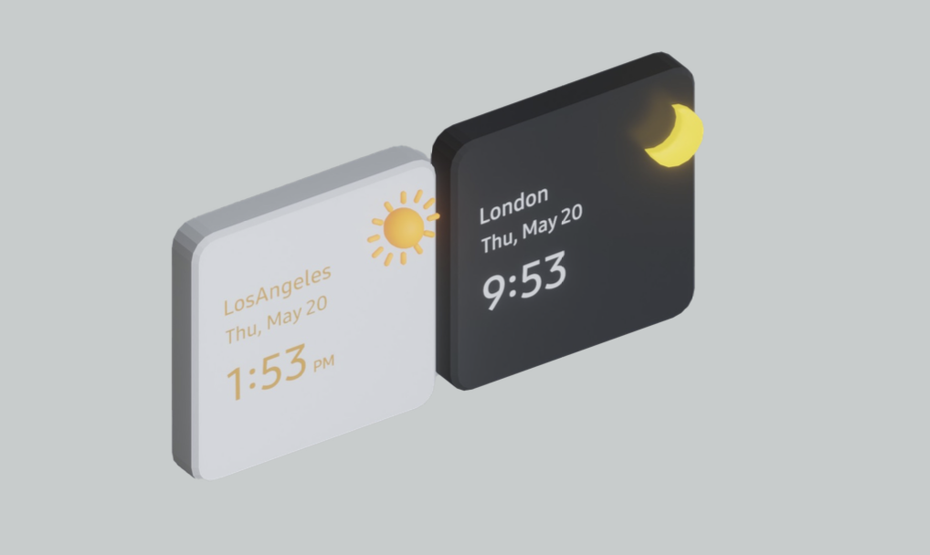 Alternative rendering with fixed panel thickness