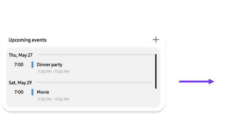 Another rendered widget variation