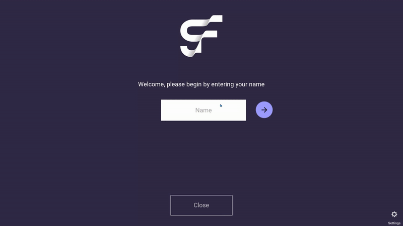 SpaceForm onboarding animation