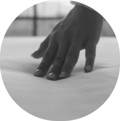 Physical reference: cloth surface